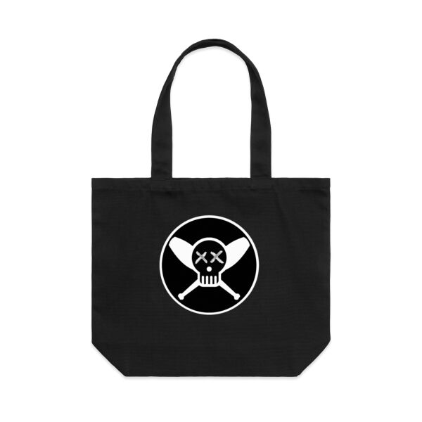 Juggle Skull Tote Bag Thumbnail